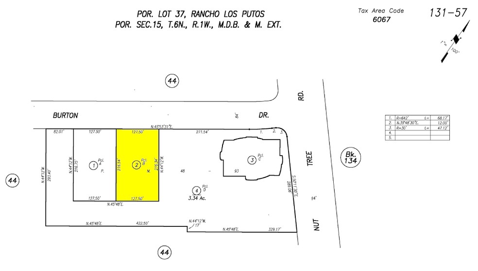 1360 Burton Dr, Vacaville, CA for sale - Plat Map - Image 3 of 3