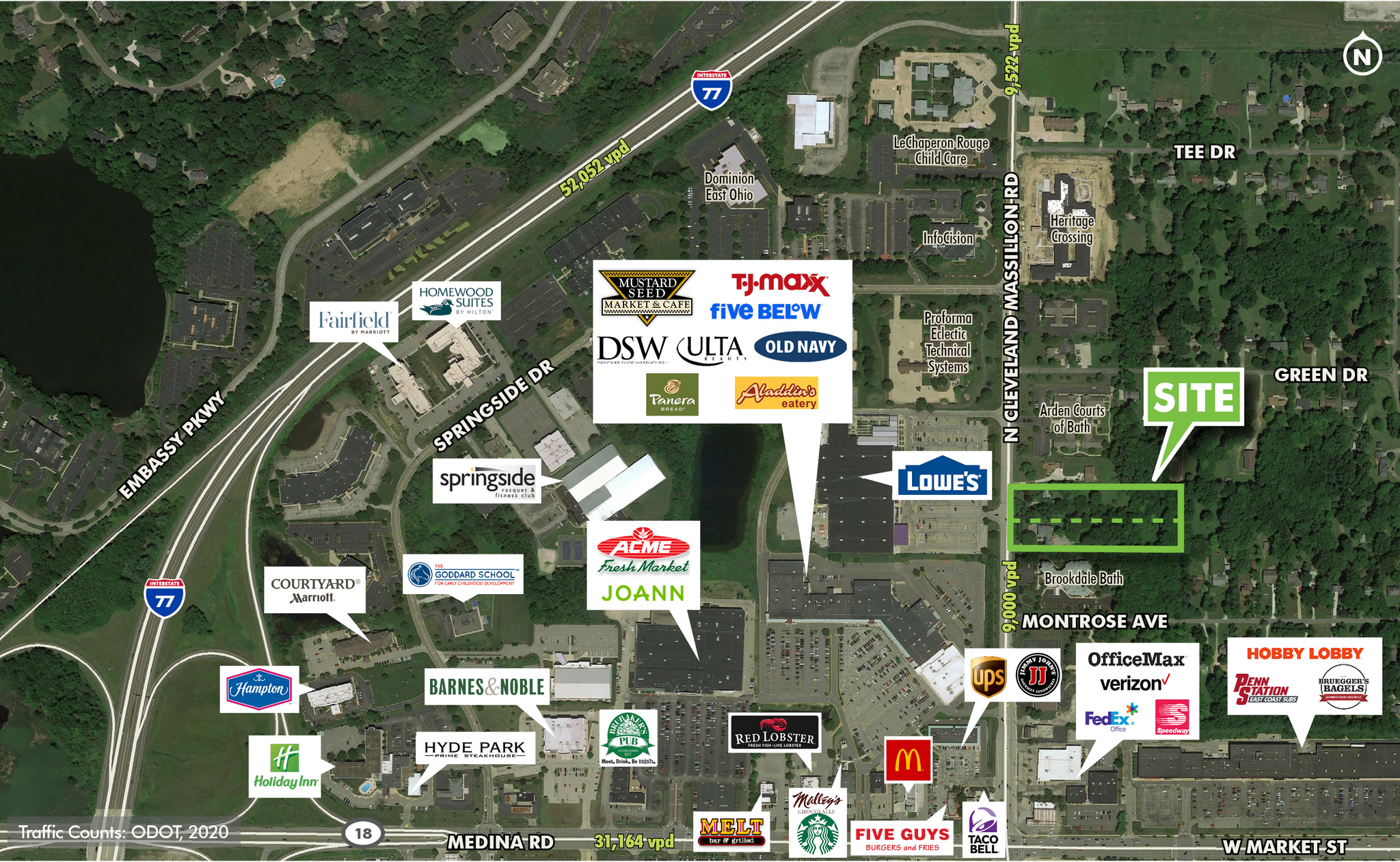 127 N Cleveland Massillon Rd, Akron, OH for sale Building Photo- Image 1 of 1