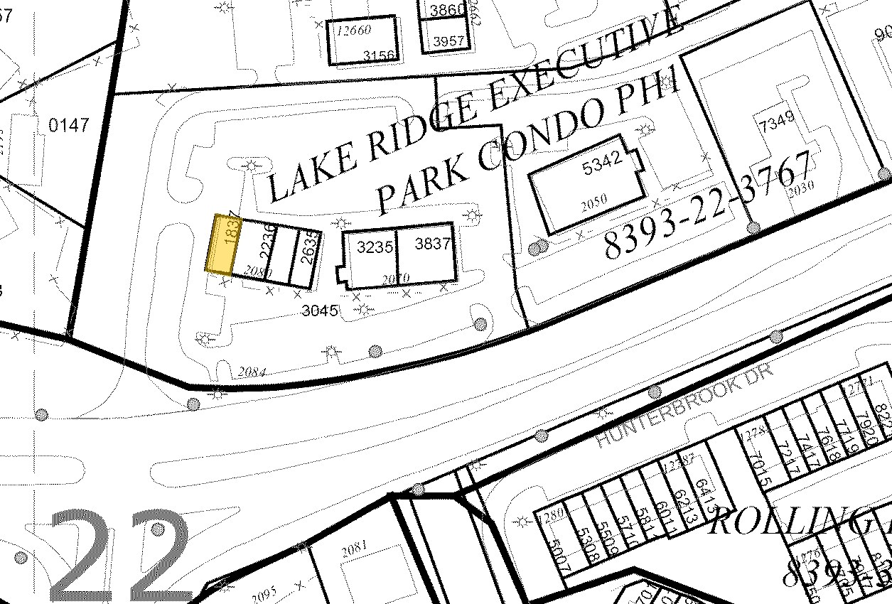 2080 Old Bridge Rd, Lake Ridge, VA for sale Plat Map- Image 1 of 1