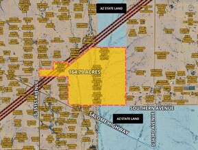 5600 351st Ave, Tonopah, AZ - aerial  map view