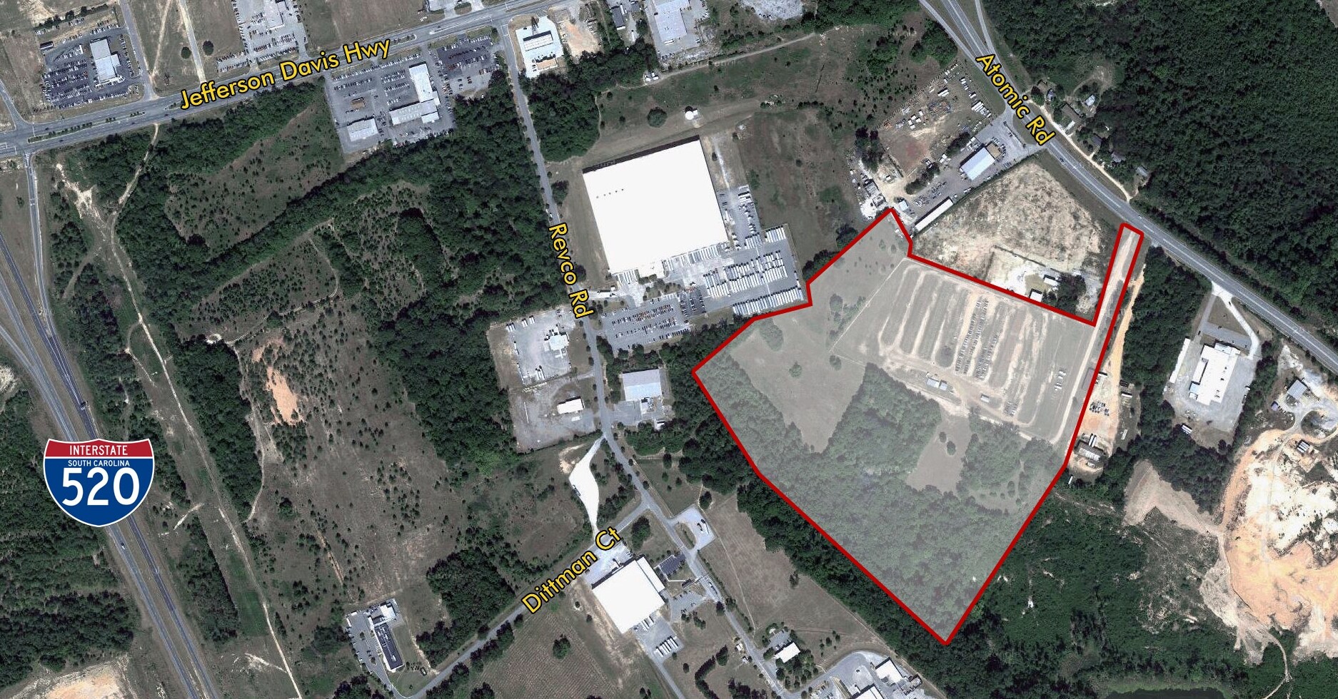 1129 Atomic Rd, Beech Island, SC for sale Primary Photo- Image 1 of 1