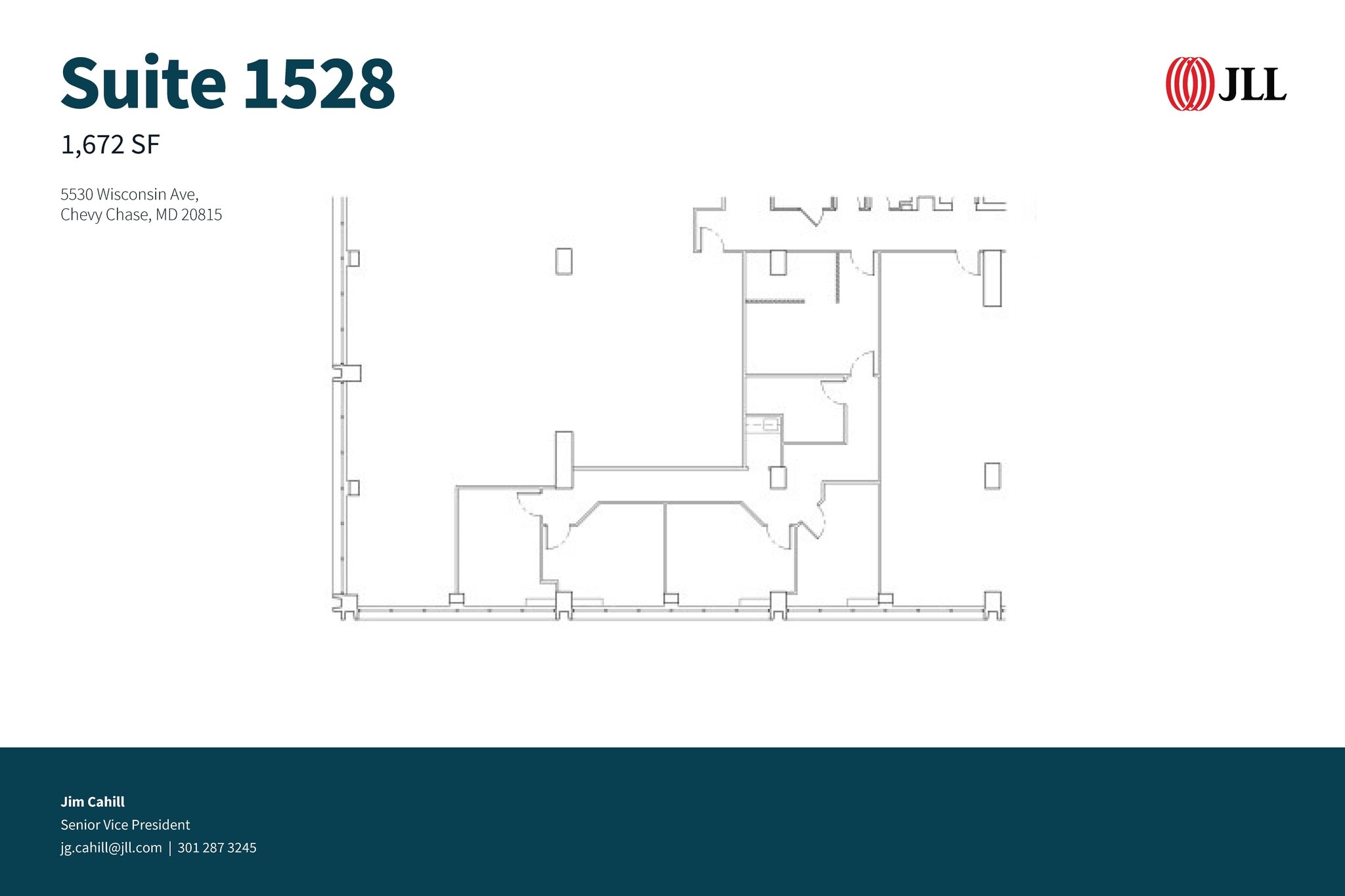 5530 Wisconsin Ave, Chevy Chase, MD for lease Floor Plan- Image 1 of 1