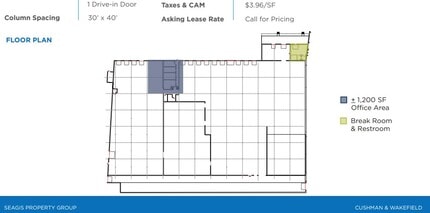 340 S Stiles St, Linden, NJ for lease Floor Plan- Image 1 of 2