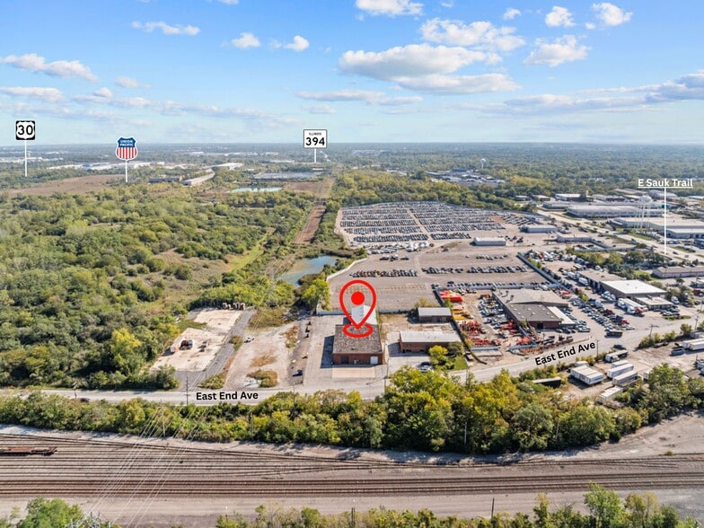 3001 E End Ave, Chicago Heights, IL for sale - Aerial - Image 2 of 18