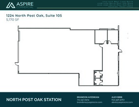 1000 N Post Oak Rd, Houston, TX for lease Floor Plan- Image 1 of 1