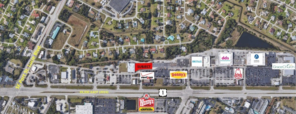 US Highway 1, Port Saint Lucie, FL for sale - Aerial - Image 1 of 4
