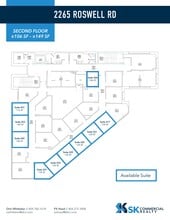 2265 Roswell Rd, Marietta, GA for lease Site Plan- Image 1 of 1