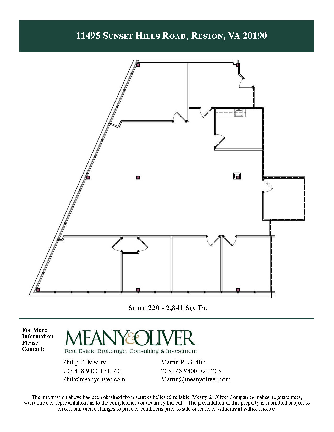 11495 Sunset Hills Rd, Reston, VA for lease Floor Plan- Image 1 of 1