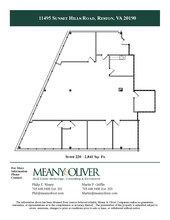 11495 Sunset Hills Rd, Reston, VA for lease Floor Plan- Image 1 of 1