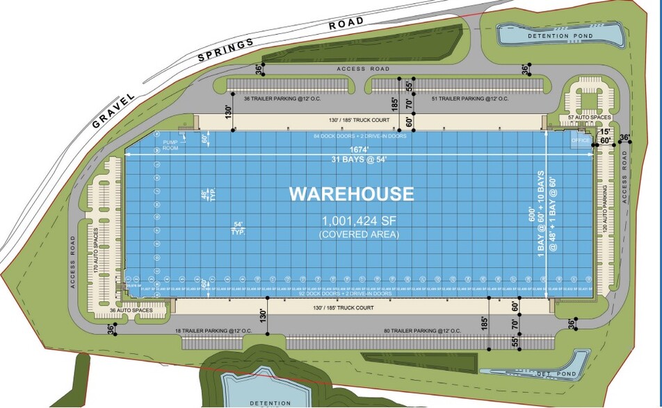 2630 Gravel Springs Rd, Buford, GA for sale - Site Plan - Image 1 of 1