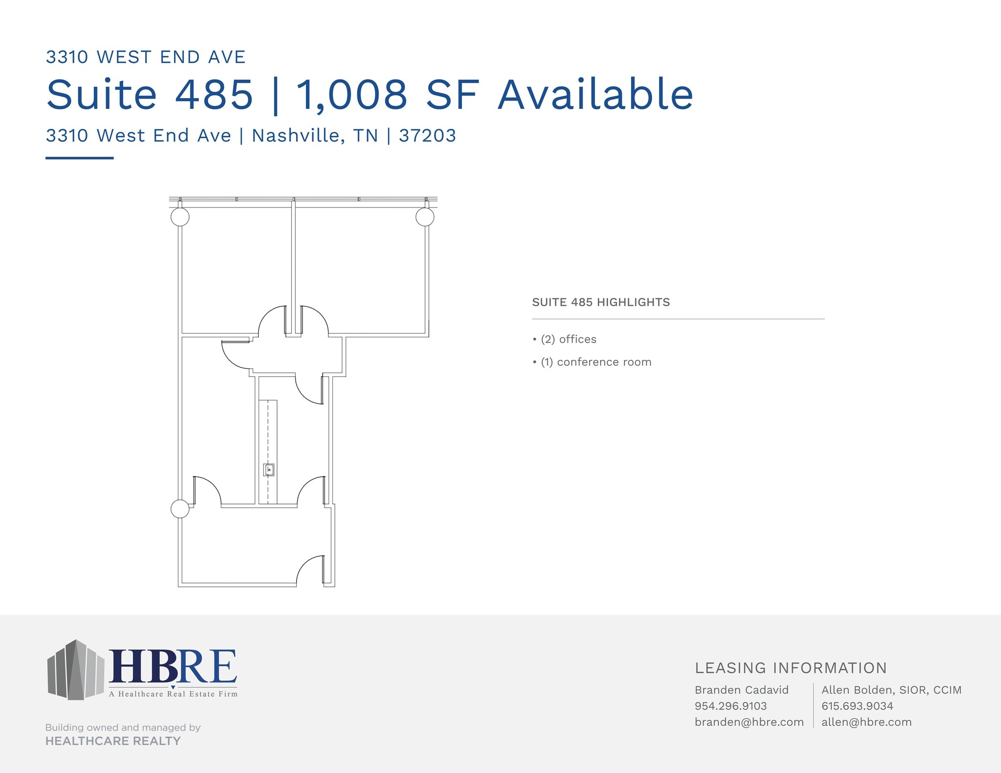 3310 West End Ave, Nashville, TN for lease Site Plan- Image 1 of 1