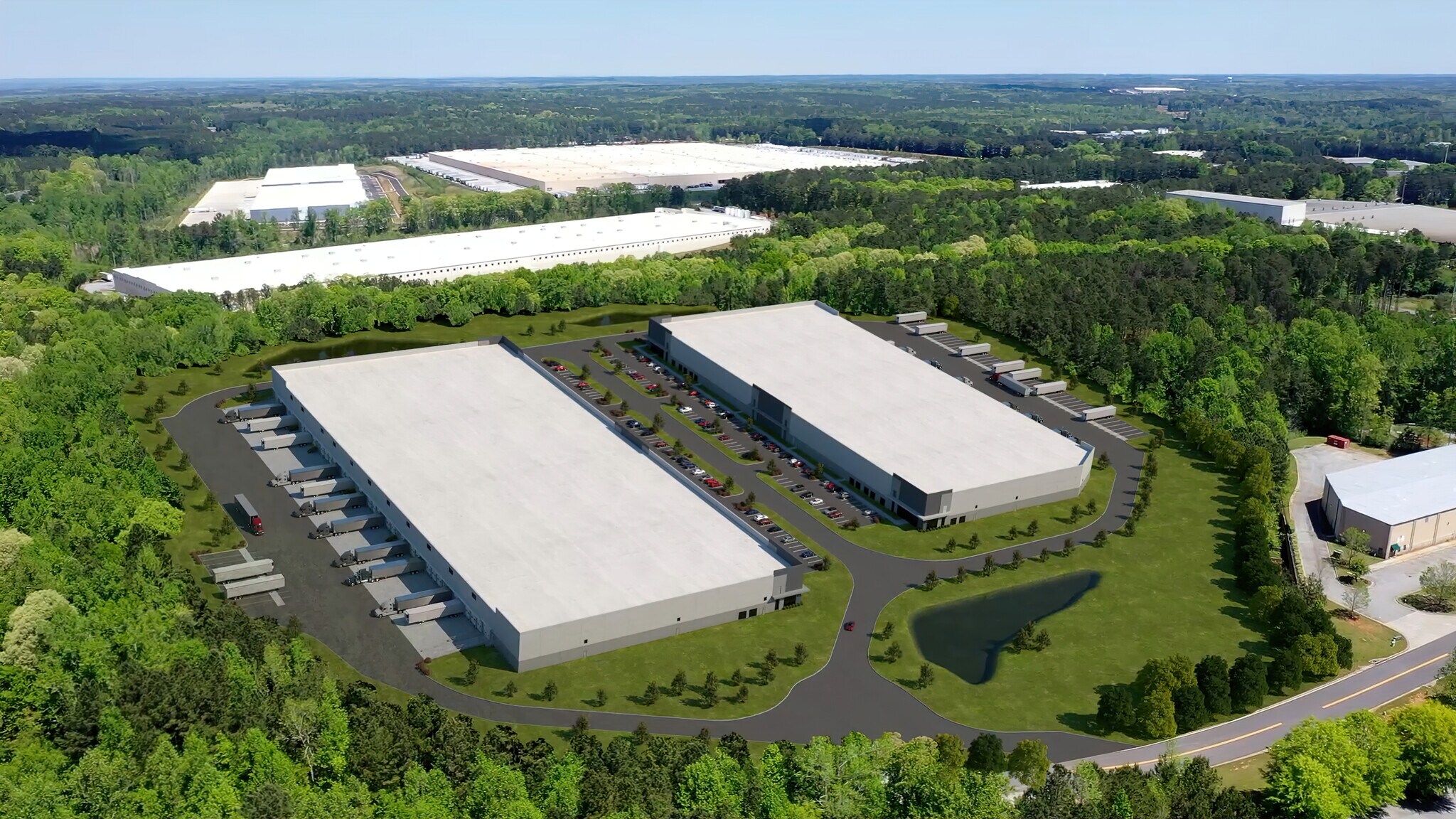 195 Bledsoe Rd, Newnan, GA for sale Aerial- Image 1 of 1