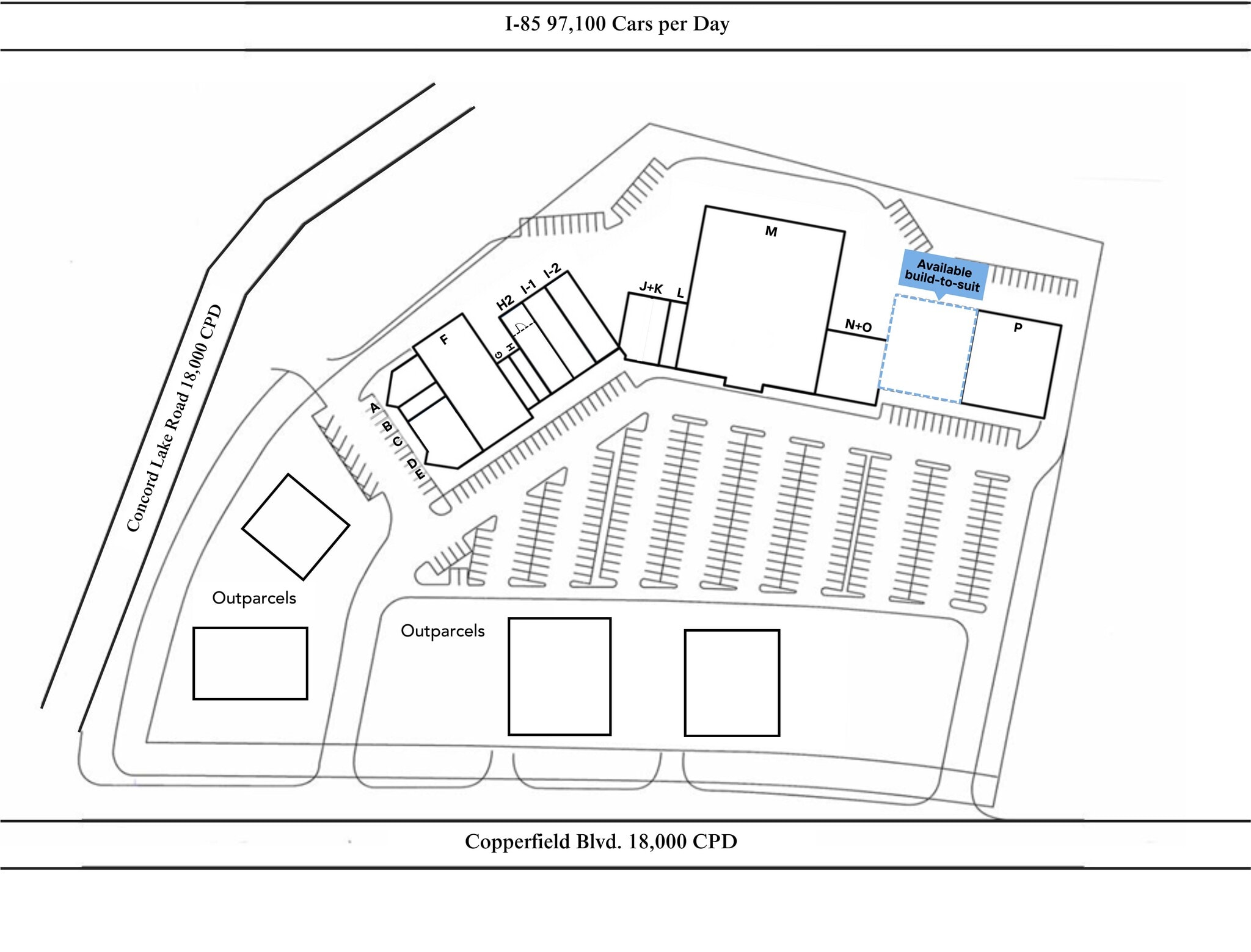 349 Copperfield Blvd, Concord, NC for lease Site Plan- Image 1 of 14