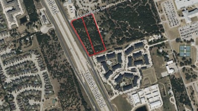 7962 183A, Leander, TX - AERIAL map view