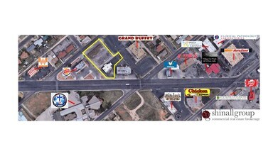 702 Andrews Hwy, Midland, TX - AERIAL  map view