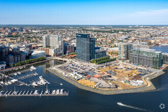 1310 Point St, Baltimore, MD - aerial  map view