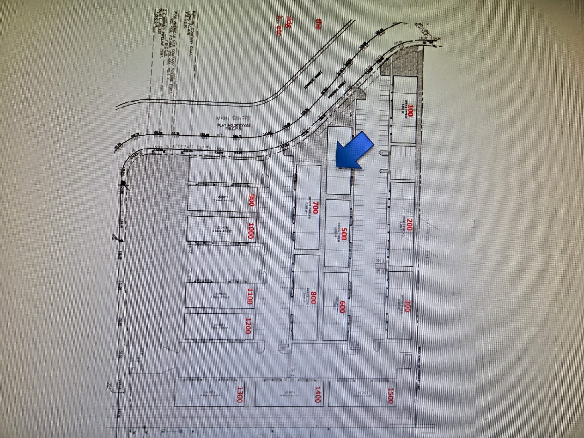 1325 Main St, Katy, TX for lease Plat Map- Image 1 of 2