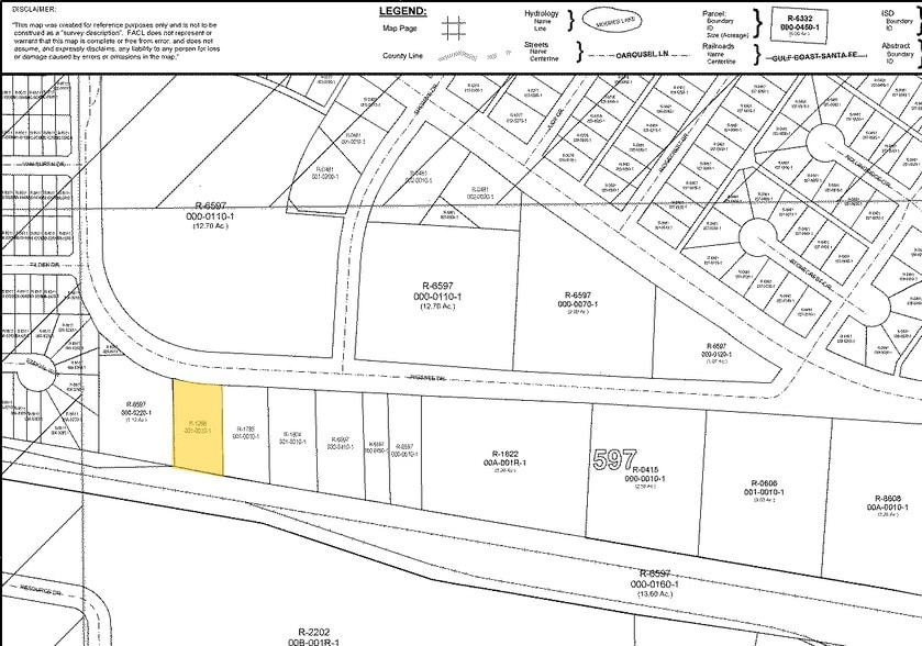 2710 S Rigsbee Dr, Plano, TX for lease - Plat Map - Image 2 of 2