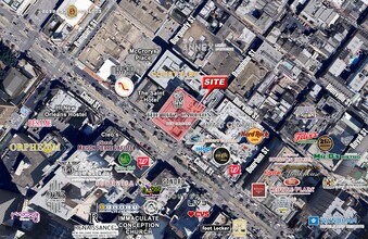 921 Canal St, New Orleans, LA - AERIAL  map view
