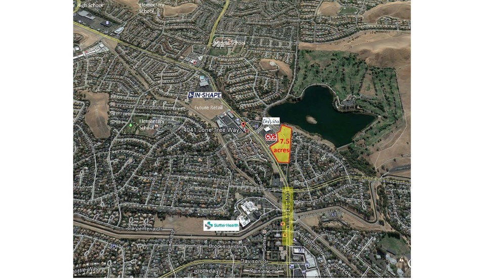 Lone Tree Way & Golf Course Rd, Antioch, CA for sale - Building Photo - Image 1 of 1