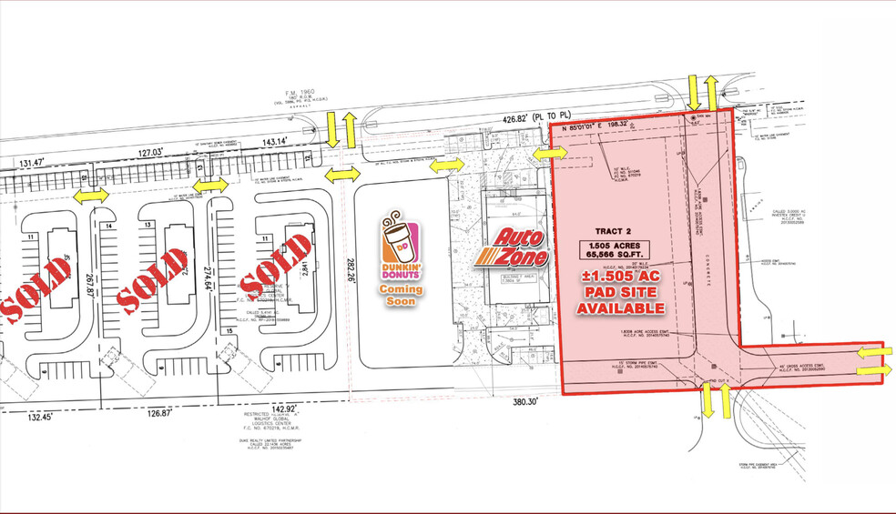 FM 1960 & Kenswick Rd, Humble, TX for lease - Building Photo - Image 2 of 2