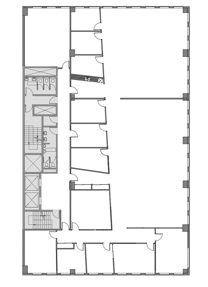 580 Granville St, Vancouver, BC for lease Floor Plan- Image 1 of 1