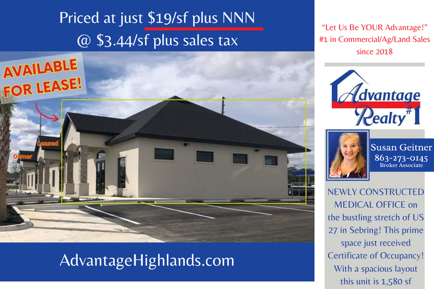 4110 US 27, Sebring, FL for lease - Building Photo - Image 1 of 24