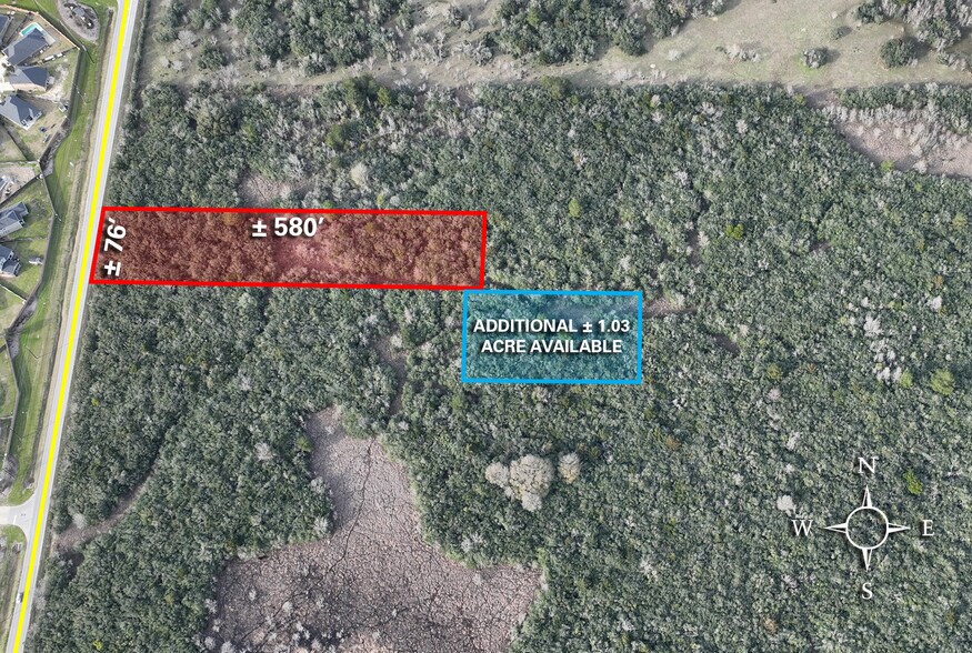 17448 Bauer Rd, Hockley, TX 77447 1 Acre lot