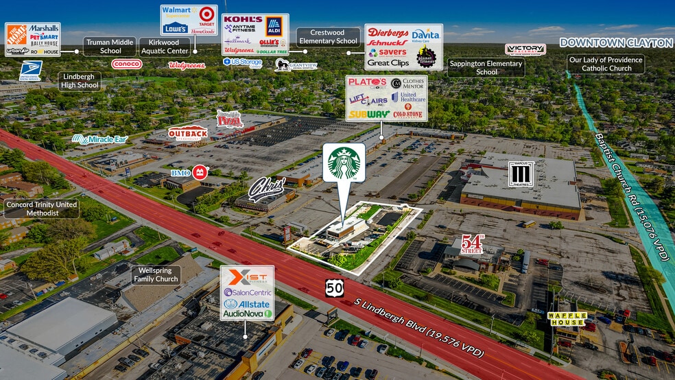 5266 S Lindbergh Blvd, Sappington, MO for sale - Building Photo - Image 2 of 5