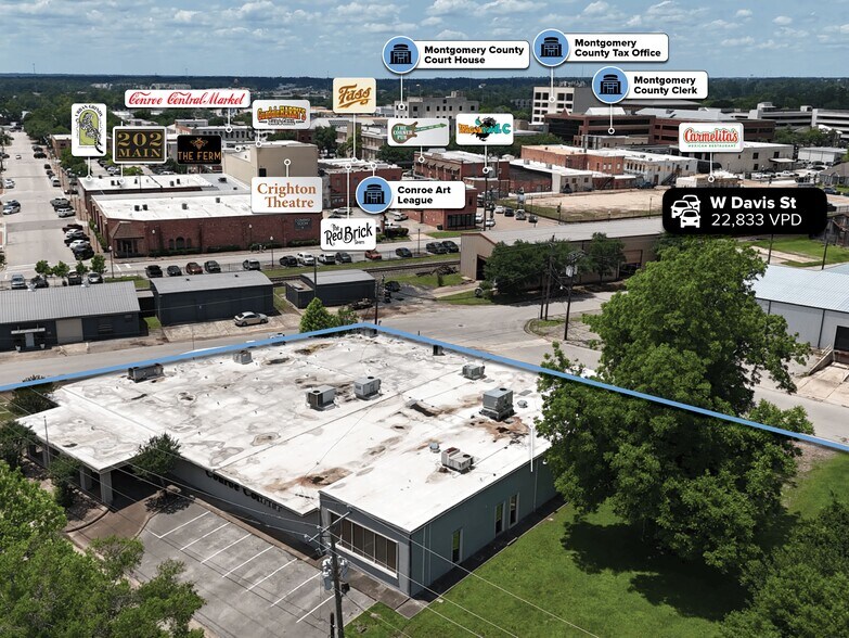 100 Avenue A St, Conroe, TX for sale - Building Photo - Image 1 of 1