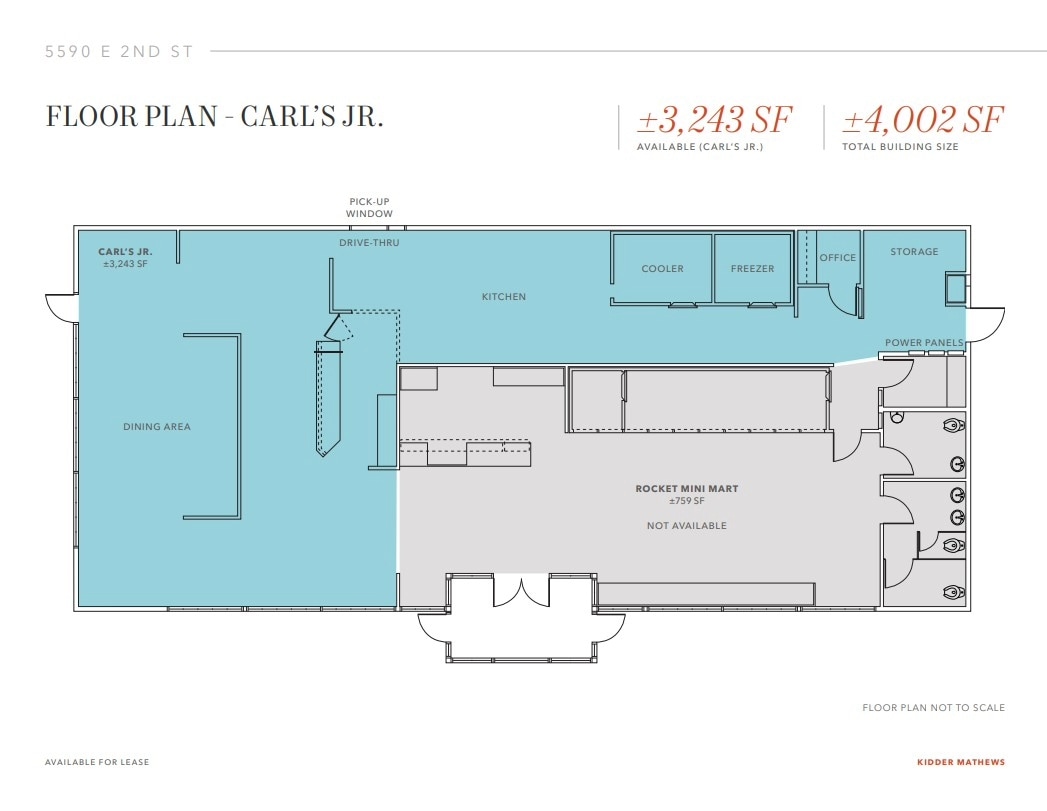 5990 E 2nd St, Benicia, CA for lease Floor Plan- Image 1 of 1