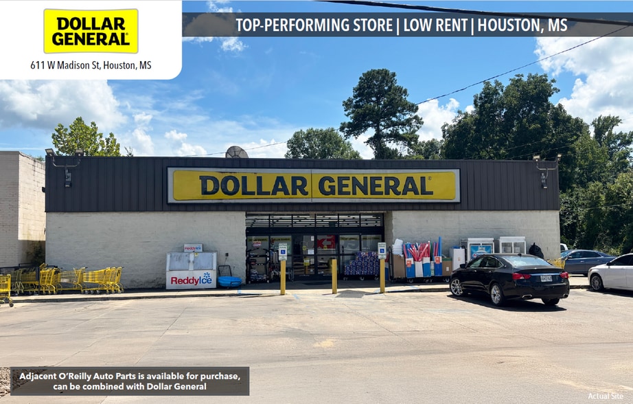 611 W Madison St, Houston, MS for sale - Building Photo - Image 1 of 4