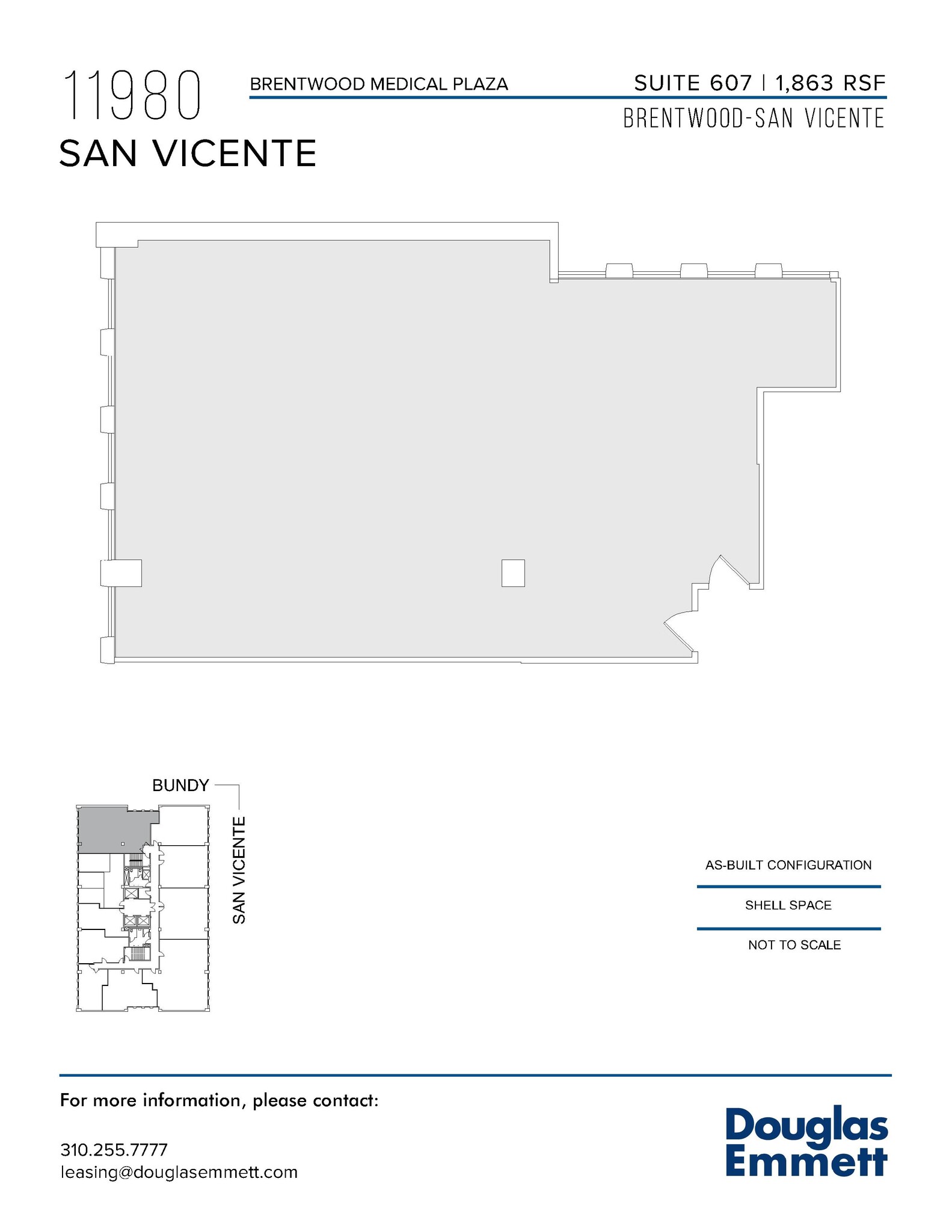 11980 San Vicente Blvd, Los Angeles, CA for lease Floor Plan- Image 1 of 1