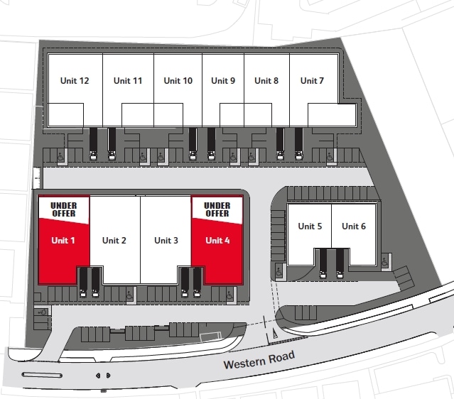 Western Rd, Bracknell for lease - Site Plan - Image 2 of 10
