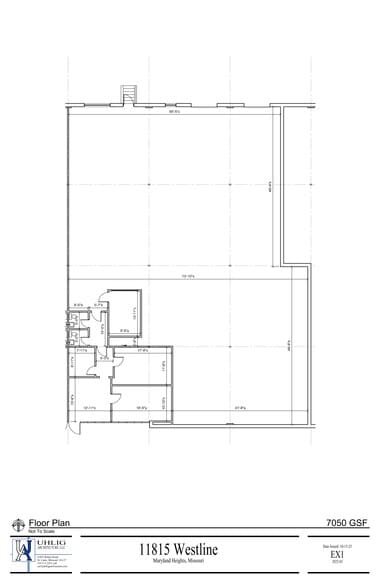 11805-11821 Westline Industrial Dr, Maryland Heights, MO for lease - Site Plan - Image 1 of 5