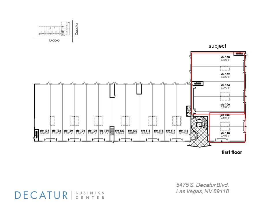 5475 S Decatur Blvd, Las Vegas, NV for lease Interior Photo- Image 1 of 2