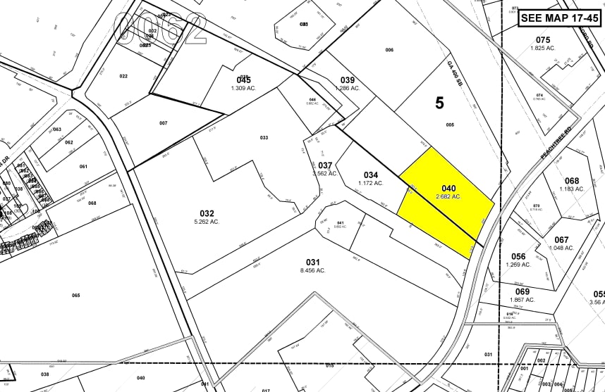3344 Peachtree Rd NE, Atlanta, GA for lease - Plat Map - Image 2 of 45