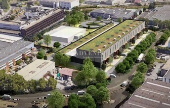 Bobigny, SSD - Aerial map view