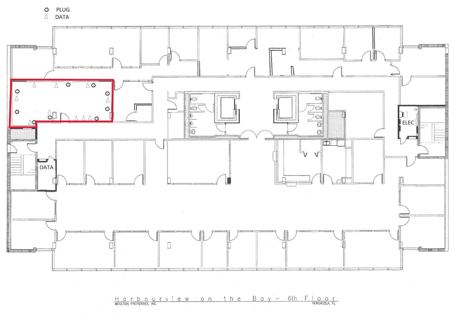 25 W Cedar St, Pensacola, FL for sale Floor Plan- Image 1 of 1