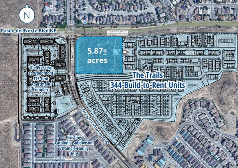 Paseo Del Norte NW, Albuquerque, NM for sale - Building Photo - Image 2 of 8