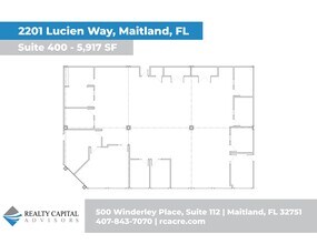 2201 Lucien Way, Maitland, FL for lease Site Plan- Image 1 of 21