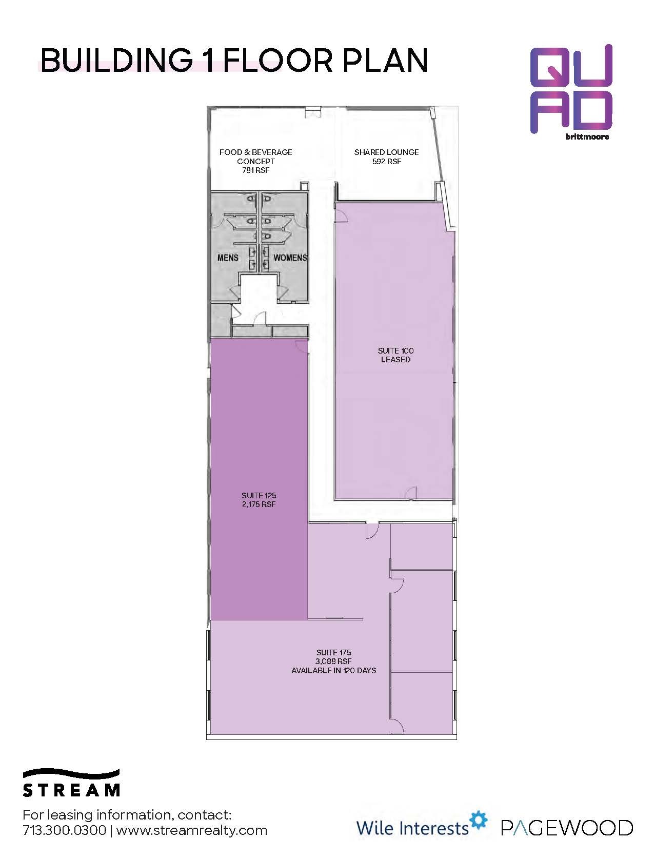 1410 Brittmoore Rd, Houston, TX for lease Floor Plan- Image 1 of 1