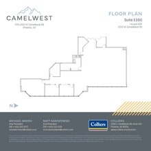 2001 W Camelback Rd, Phoenix, AZ for lease Floor Plan- Image 1 of 2