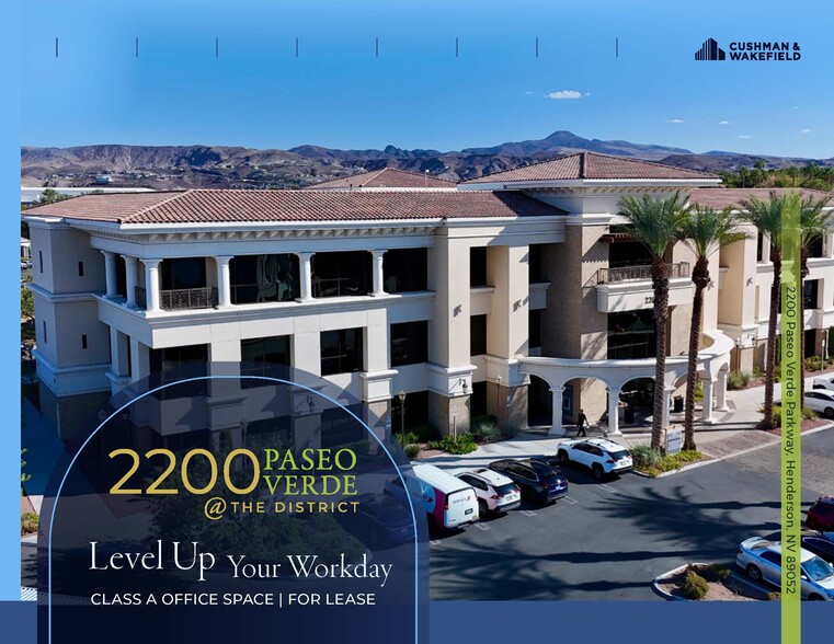 2200 Paseo Verde Pky, Henderson, NV for lease - Building Photo - Image 1 of 5