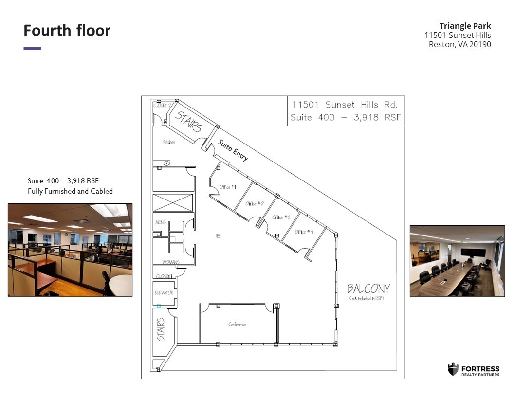 11501 Sunset Hills Rd, Reston, VA for lease Floor Plan- Image 1 of 1