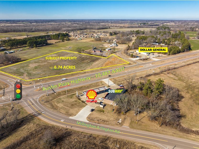 Millington Arlington, Millington, TN for sale Aerial- Image 1 of 9