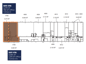 4790-4860 Interstate Dr, Cincinnati, OH for lease Floor Plan- Image 1 of 1