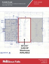 1610 N Minnesota Ave, Sioux Falls, SD for lease Floor Plan- Image 1 of 1