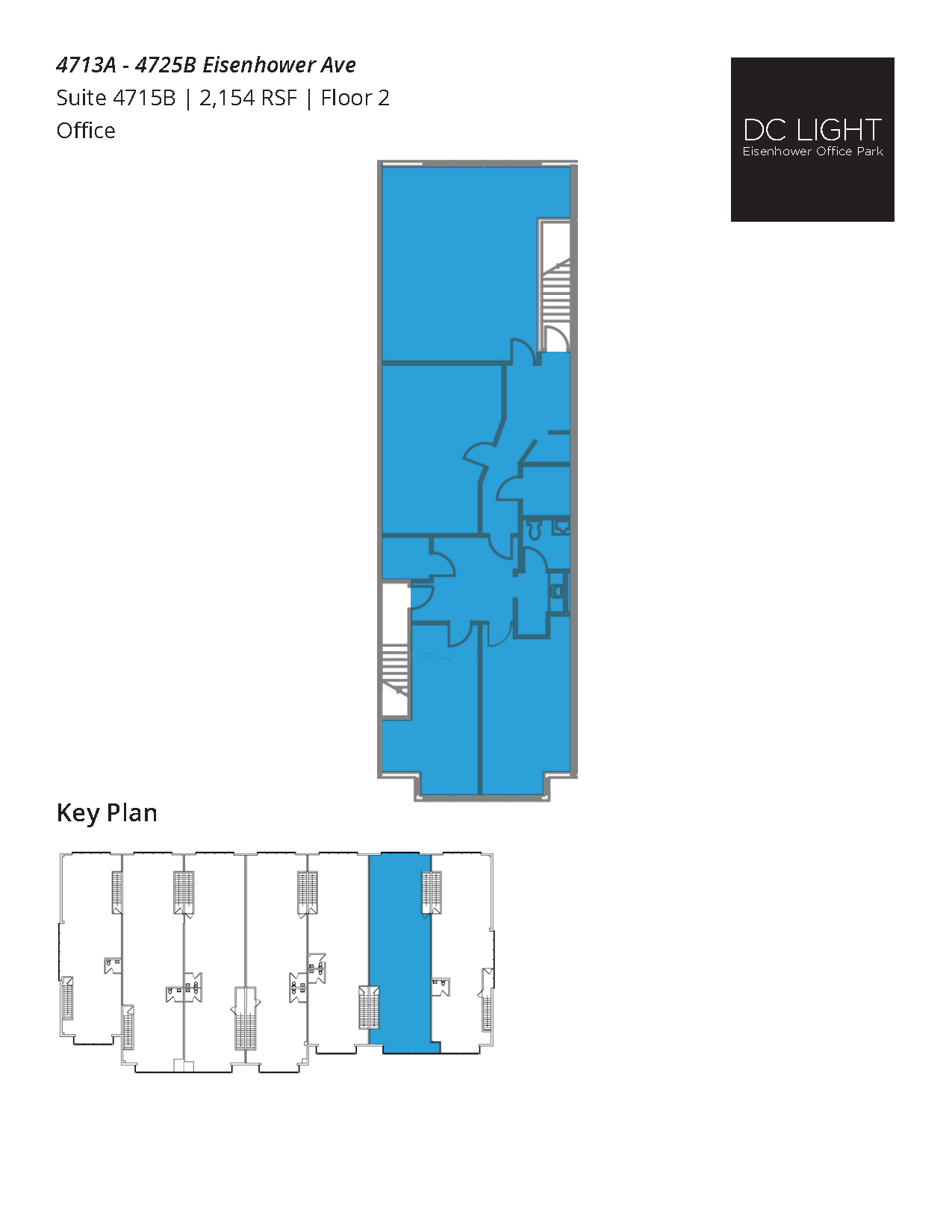 4713A-4725B Eisenhower Ave, Alexandria, VA for lease Floor Plan- Image 1 of 1