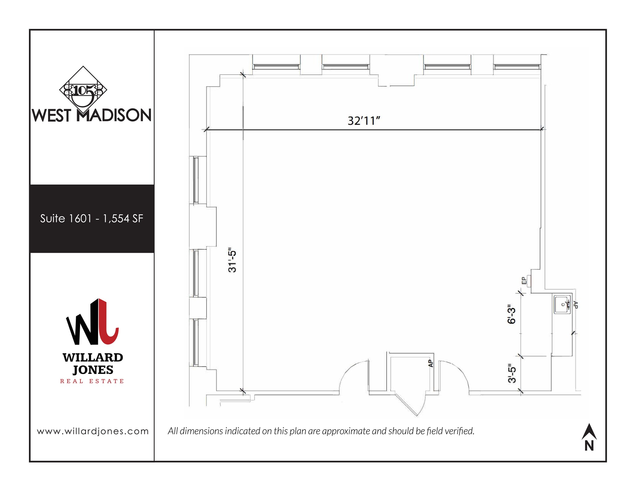 105 W Madison St, Chicago, IL for lease Site Plan- Image 1 of 5